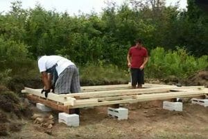 Bunkie Life How to Build a Bunkie Foundation