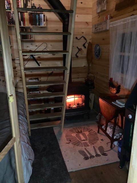 wood stove in bunkie life bunkie